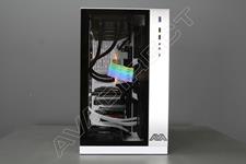Lian-Li  PC-O11DW STRIMER EDITION Tempered Glass, Mid Tower Case - front view