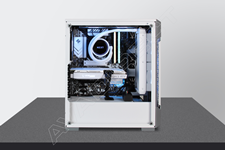 Intel White Gaming PC