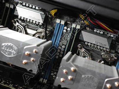 Intel 2 x Xeon E5-2620 V2 computer workstation