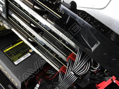 3x SLI EVGA GeForce GTX 780 Ti workstation pc