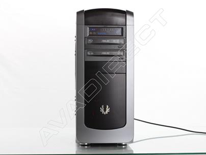 Bitfenix Raider Window Gun Metal Case custom pc front