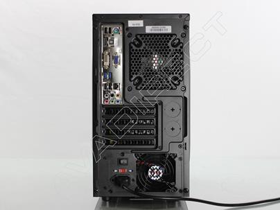 Cooler Master N200 Midnight Black Case amd computer rear