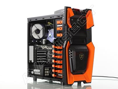 Cougar Challenger Black/Orange Case gaming pc