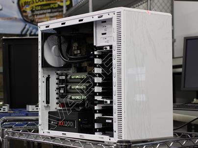 White Custom PC