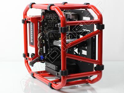 In Win D-Frame Mini Red Case custom gaming pc