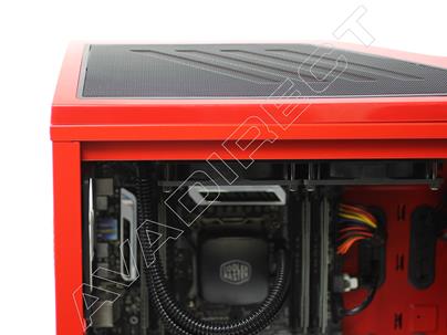 NZXT Phantom Red Full Tower Case custom gaming computer