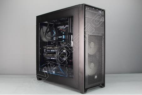 Custom Grayscalegorilla Workstation PC - angle