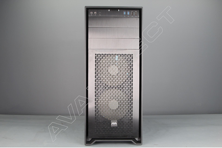 Custom Grayscalegorilla Workstation PC - front