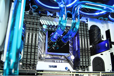 Intel X299 Hardline Liquid Cooling System 