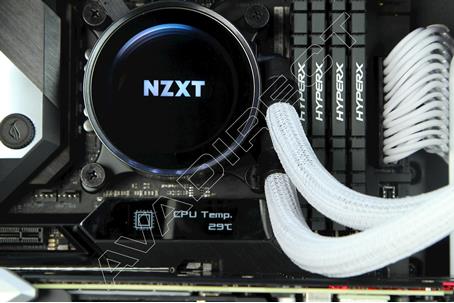 Custom Computer with liquid cooling system