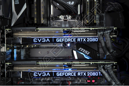 EVGA Dual RTX 2080 TI Custom Workstation Computer 
