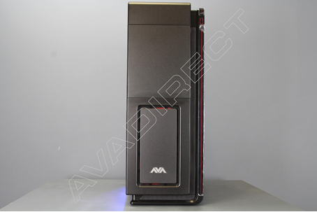 Phanteks Enthoo Series Primo SE w/ Window, E-ATX, Black/Red, Full Tower Case - front view