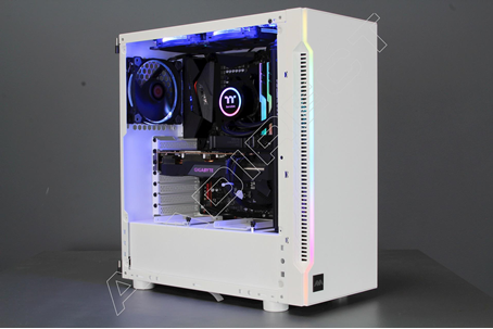 Thermaltake H200 Snow RGB Tempered Glass Mid Tower Case