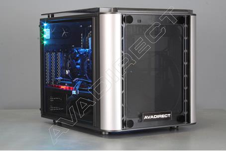 Thermaltake evel 20 VT Tempered Glass Black, Mini Cube Case
