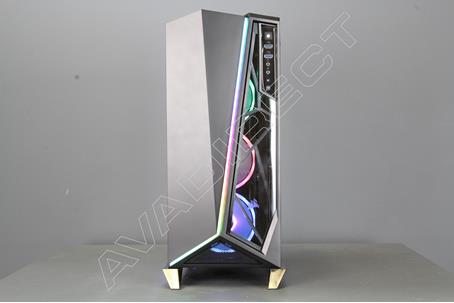 Corsair Carbide Series SPEC-OMEGA RGB, Black, Mid Tower Case - front view