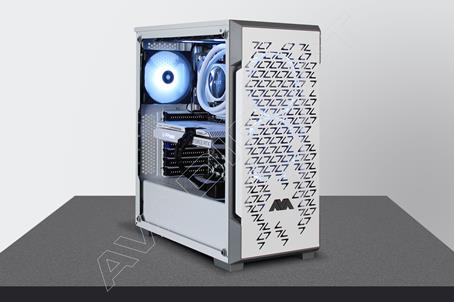 White Gaming PC Build