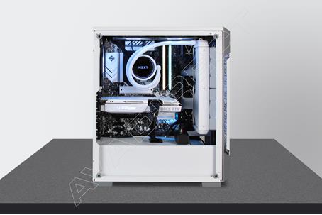 Intel White Gaming PC