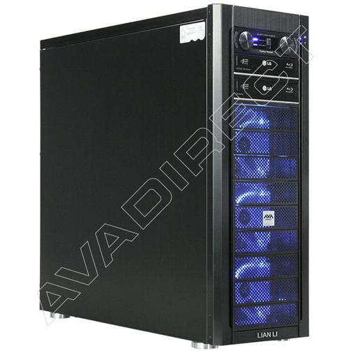 With the release of the new X79 chipset, we have begun to see some very interested configurations surface throughout customer’s creativity. Based off of the Sandy Bridge chipset, the configuration is a complete revamp of the technology; more like Sandy Bridge on steroids. This end-user went with a very solid case setup, by choosing Lian Li, to ensure the ground in which the build stands on is quite solid. The Extreme processor will be suitable for a myriad of tasks, and combined with 2133Mhz RAM, there is anything this configuration can complete. The GTX 580 classified graphics card hints that the system will be utilized many for gaming, but will also handle graphics-rendering applications with ease. Blu-ray reading and burning drives also create a media-like workstation property to the build, so this build is a powerhouse of media/gaming delight. All we can say to the end-user at this point is “Well done!”