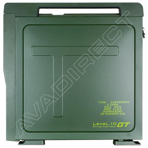 Thermaltake Level 10 GT Battle Edition Green/Black Case custom desktop configuration