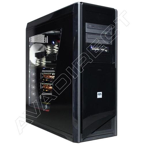 AVADirect Custom Gaming PC configurations are one of our most popular available today. There are individuals out there who feel the desire to go above and beyond to meet and exceed their personal needs. This is just one of the many reasons AVADirect exists and continues to provide innovative, uncompromised solutions to our customers! Such an intro is required for a dual-XEON Custom Gaming PC; that’s right, DUAL-XEON! Sporting two Intel XEON E5620 processors, this Custom Gaming PC refuses to take no for an answer, and does not what it feels like to run high-end graphics at low frames per second. High-end gaming performance is easily accomplished with 48GB of Crucial 1333Mhz ECC RAM, and two Zotac GeForce GTX 680 AMP! Graphics cards in dual-SLI. If you’re going to go all out, it makes sense to do so in all aspects of this system; two processors, two graphics cards, too much fun. Note the solid state disk, for example, boasting a total of 480GB with read/write performance of 550/520 MB/s. If this system doesn’t make you drool, it will most certainly make your computer use impatient, using any other machine other than this Custom Gaming PC!