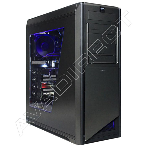 Building Custom Gaming PCs has become more than just an intricate process, it is an art. With so many manufacturers adding valuable, and stylish products to help express yourself, through the construction of your own Custom Gaming PC, AVADirect uses various offerings to create a unique work-of-art specific to you and your needs. This Custom Gaming PC offers looks, performance, and grace within one excellent configuration! Brought to you by NZXT, Switch 810 Gunmetal Case is a crowd favorite for its ability to support the most extensive systems, offer custom liquid cooling component support, and sleek internal design to give any Custom Gaming PC a stylish, clean-looking internal design. Using the massive ASUS P8Z77 WS motherboard, the end-user will have no issues expanding beyond the initial configuration, which includes the Intel Core i7-3770K (cooled by the Corsair H80 Hydro CPU Liquid Cooling System), 16GBs of Corsair 2400Mhz Vengeance RAM, and the EVGA GeForce GTX 660 SuperClocked, which brings excellent value to any configuration.