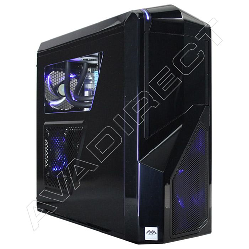 Custom Gaming PC configurations can make any aspect of using a PC exciting. Whether it’s the components with the build, or the tower used to house the PC, a Custom Gaming PC can have many ways to create a unique configuration. We feel this build has a bit of both! Starting with the NZXT Phantom 410 Black Case, it creates a certain feel to the build that tells others “I’m here to game!”. It’s also offered in over ten different color varieties. The motherboard used in this Custom Gaming PC is none other than the ASUS M5A99X EVO R2.0, which is an AMD chipsets-based board, utilizing the AMD FX-6200 six-core processor. AMDs offers certain value to their performance, even though they’re not quite as fast as Intel processor – This is why AVADirect offers both chipsets within our Custom Gaming PC builds! A Corsair 8GB (2 x 4GB) DDR3-1866Mhz RAM kit was selected, to stay current and keep performance flowing, and a XFX Radeon HD 7950 graphics card creates a great “bang for your buck” factor that cannot be ignored!