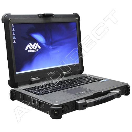 Being a true custom computer builder is more than just offering a bountiful offering of components, and providing as much part diversity as possible. It’s about offering a multitude of different configuration types to sate the technical appetite of those who have very particular needs. That being stated, this showroom features a ruggedized notebook by Getac, the X500 15.6: QM57-based road warrior. These notebooks are built to last, and designed to withstand harsh conditions, and poor handling (should the need arise). Using the Intel Core i7-620M Processor dual-core processor, 8GB of SODIMM DDR3 memory, and a 160GB solid state disk, using an operational, quick-operating machine in the field has never been so reliable! The sunlight-readable screen makes it easy to use in open sunlight, and the carrying handle, which extends out the rear of the notebook chassis, allows any end-user to keep constant with plans on foot, or within a vehicle. Some even offer a vehicle docking station, should you want to be covert-like.