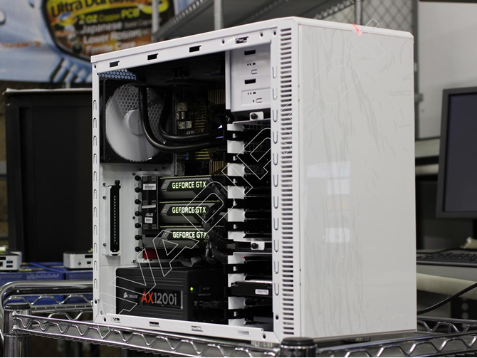White Custom PC
