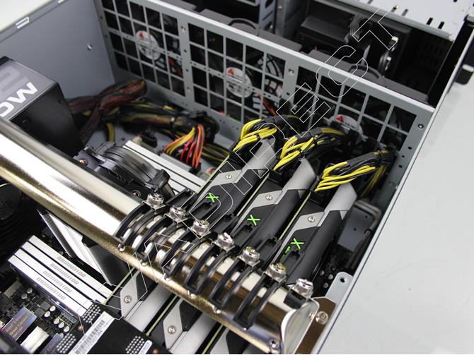 GTX Titan Rack workstation