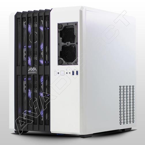 white gaming pc