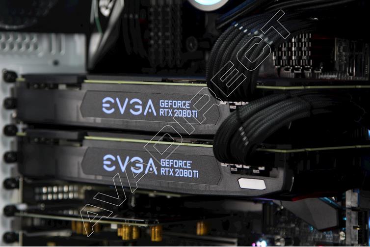 EVGA GeForce RTX™ 2080 Ti Blower GAMING Graphics Card in SLI