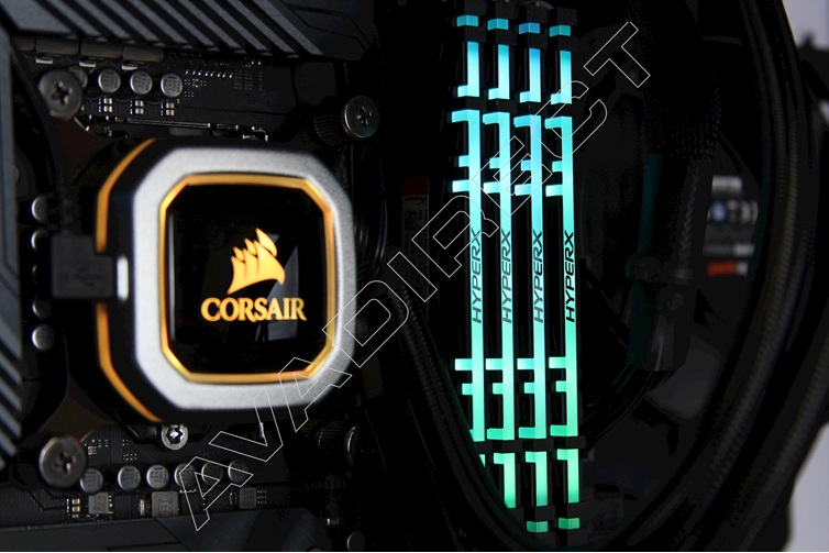 Kingston  64GB Kit (4 x 16GB) HyperX Predator RGB DDR4 3000MHz DIMM Memory