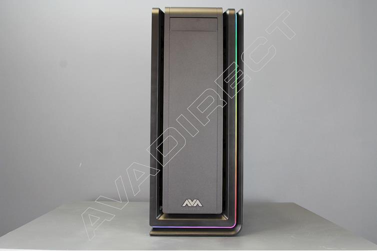 Enthoo 719 Tempered Glass , E-ATX, Satin Black, Full Tower Case - front view