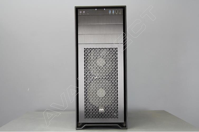 Corsair Obsidian Series 750D Airflow Edition, XL-ATX, Black, Full Tower Case - front view