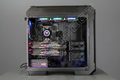Thermaltake View 71 Tempered Glass, E-ATX, Black, Full Tower Case - side view