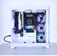 Custom white gaming PC