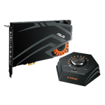 STRIX RAID DLX, 7.1 Channels, 24-bit / 192 kHz, 124 dB SNR, PCIe Sound Card