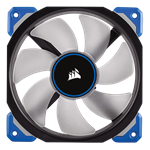 ML120 PRO 120mm, Blue LEDs, 2400 RPM, 75 CFM, 37 dBA, Cooling Fan