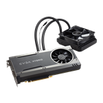 GeForce GTX 1080 FTW HYBRID GAMING, 1721 - 1860MHz, 8GB GDDR5X, Graphics Card