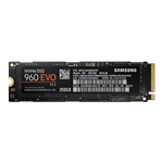 250GB 960 EVO 2280, 3200 / 1500 MB/s, V-NAND, PCIe 3.0 x4 NVMe, M.2 SSD