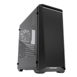 Eclipse Series P400S Tempered Glass, No PSU, E-ATX, Black/White, Mid Tower Case