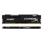 32GB Kit (2 x 16GB) HyperX Fury DDR4 2666MHz, CL16, Black, DIMM Memory