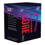 Core™ i7-8700 6-Core 3.2 - 4.6GHz Turbo, LGA 1151, 65W TDP, Retail Processor