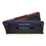 32GB Kit (2 x 16GB) Vengeance RGB DDR4 3000MHz, CL15, Black, RGB LED, DIMM Memory