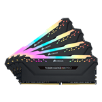 32GB Kit (4 x 8GB) Vengeance RGB Pro DDR4 3000MHz, CL15, Black, RGB LED, DIMM Memory