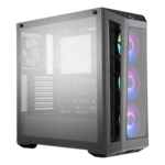 MasterBox MB530P Tempered Glass, No PSU, ATX, Black, Mid Tower Case