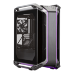 COSMOS C700M, Curved Tempered Glass, No PSU, E-ATX, Grey, Silver/Black, Full Tower Case