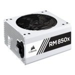 RM850x White, 80 PLUS Gold 850W, Fully Modular, ATX Power Supply
