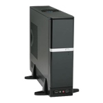 DM-387, 275W PSU, microATX, Black, HTPC Case