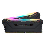 32GB Kit (2 x 16GB) Vengeance RGB Pro DDR4 3000MHz, CL15, Black, RGB LED, DIMM Memory